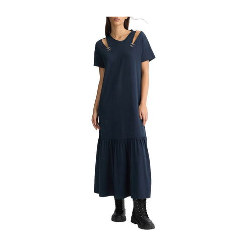 Liu Jo Abito midi Abito Donna cut out con cinta elasticizzata S - Francavilla Moda